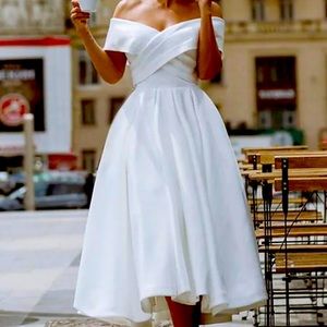 Vintage Style Wedding Dress with Matching Shoes
